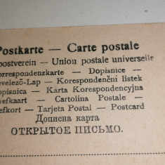 CARTE POSTALA / FELICITARE - ANII 1900