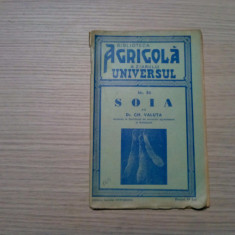 SOIA - Gh. Valuta - Biblioteca Agricola nr. 86, 1938, 60 p. cu figuri in text