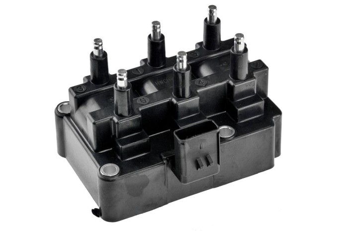 Bobina inductie Chrysler Voyager, Grand Voyager, Dodge Caravan, Grand Caravan 3.3 V6, 3.8 V6 1999-2002, NTY ECZ-CH-003