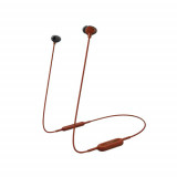 Cumpara ieftin Casti Audio In Ear Panasonic RP-NJ310BE-R, Wireless, Bluetooth, Microfon, Autonomie 6 ore, Rosu