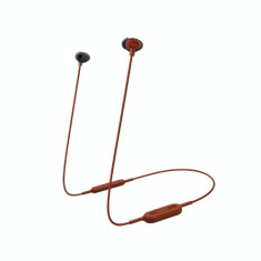 Casti Audio In Ear Panasonic RP-NJ310BE-R, Wireless, Bluetooth, Microfon, Autonomie 6 ore, Rosu