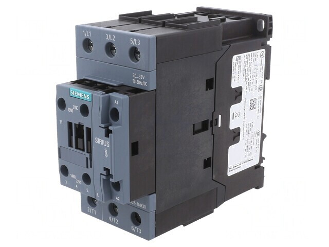 Contactor 3-Pole 80A NO NC Auxiliary Contacts