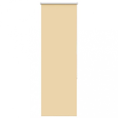 Jaluzea cu role opace bej 55x130 cm lățime material 50,7 cm foto