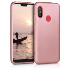 Husa pentru Xiaomi Mi A2 Lite / Redmi 6 Pro, Silicon, Rose Gold, 46343.31 foto