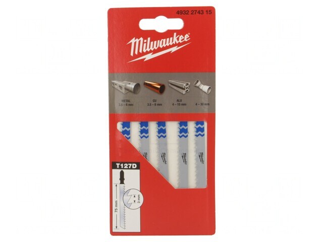 P&acirc;nză Fierăstrău Aluminiu 75mm 5 Bucăți