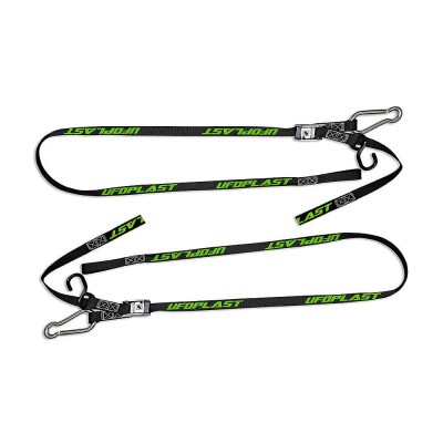 MBS Set chingi UFO Plast, negru/verde, Cod Produs: AC02483 foto