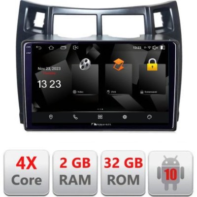 Navigatie Toyota Yaris 2008-2011 5230-YARIS08 Android Ecran 720P Quad Core 2+32 carplay android auto CarStore Technology foto