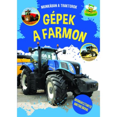 G&amp;eacute;pek a farmon - Beragaszthat&amp;oacute; matric&amp;aacute;kkal foto