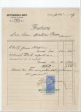 Romania, Brettschneider si Zamfir, Factura, Craiova, 1927