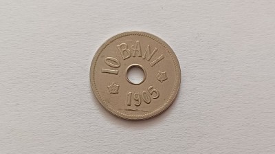 Romania -10 Bani 1905 foto