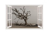 Autocolant decorativ, Fereastra, Multicolor, 83 cm, 627STC, natura si peisaje, Oem