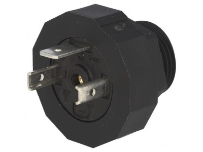 Conector cu Valvă Soclu A 18mm 3 Pini 16A foto