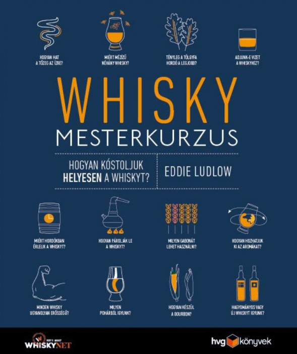 Whisky mesterkurzus - Hogyan k&oacute;stoljuk helyesen a whiskyt? - Eddie Ludlow