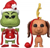 Set 2 figurine - Pop! How the Grinch Stole Christmas: Grinch &amp; Max | Funko