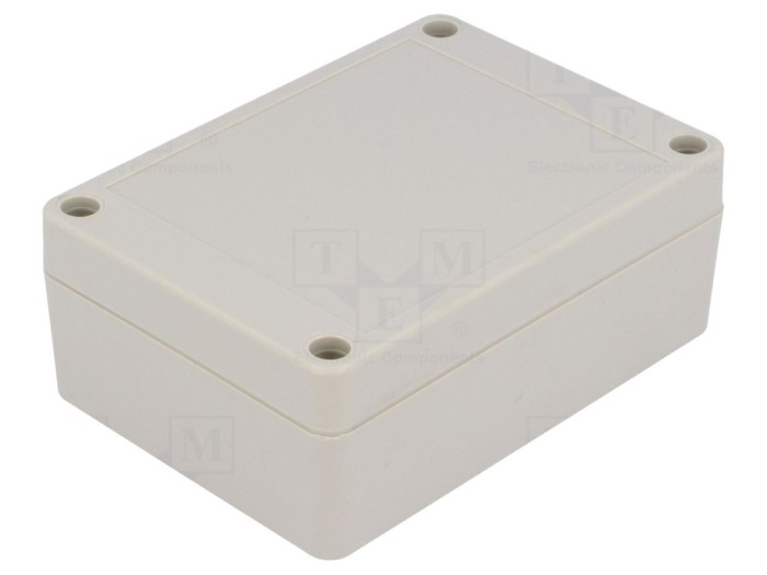 Carcasă universală ABS gri IP65