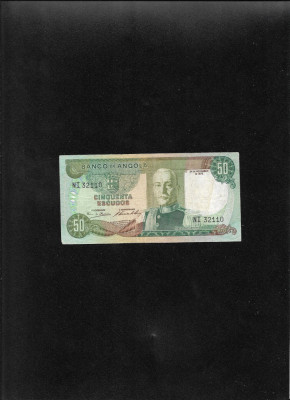 Angola 50 escudos 1972 seria32110 foto