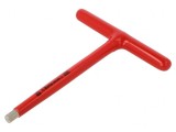 Cheie Imbus Izolată HEX 10mm cu M&acirc;ner T 200mm