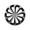 Set 4 Capace Roti 14 inchi (R14) Fame Gri-Negru, Compatibile Cu Fiat, Autohelix MSA