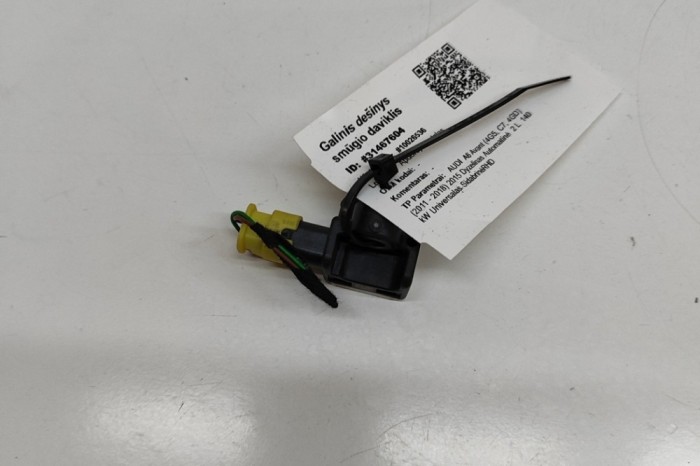Senzor de impact dreapta spate AUDI A6 Avant 4G5, C7, 4GD 2015 OEM: 4H0959643 | 31467604