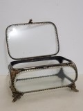 Cutie vintage franceza pentru bijuterii 2