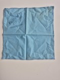 Batistă / Șervețel textil comemorativ &bdquo;FORUM '86 STREHAIA&rdquo; &ndash; Memorabilia RSR &ndash; RAR - forumul pionierilor / pioner, perioada comunista