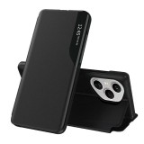 Husa Honor 400 Pro Eco Leather View flip tip carte, negru