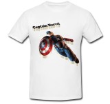 Tricou &quot; Captain America - Marvel running &quot;