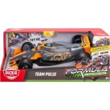 DICKIE TOYS FORMULA RACER MASINA TEAM PULSE CU LUMINI SI SUNETE SCARA 1 LA 24