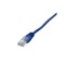 Cablu de retea UTP Well Cat5e patch cord 10m RJ45 albastru