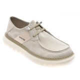 Mocasini GRYXX gri, T1119, din material textil