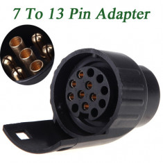 Adaptor priza remorca 7 pini -&amp;gt; 13 pini foto