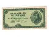 Ungaria 1946 - 100.000.000 milpengo, aproape necirculata