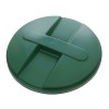 Capac pentru butoi 500 litri polietilena, verde, D 104.5 cm
