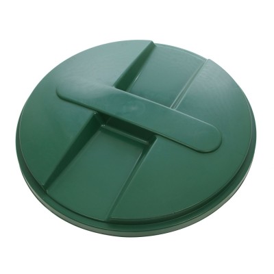 Capac pentru butoi 500 litri polietilena, verde, D 104.5 cm foto