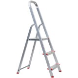 Evotools 681586 - Scara constructii dubla 1.17 m 150 kg 2+P trepte tronson