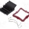 Radiator extrudat, aluminiu, 23mm x 23mm, negru, Advanced Thermal Solutions - ATS-51230D-C1-R0
