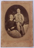 Fotografie CDV, Mama si fiica