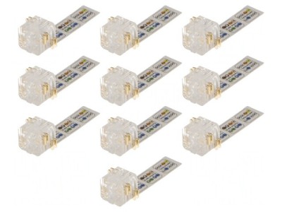 Bloc de Montare PIN 8 IDC 26-27AWG preLink 10 buc. foto