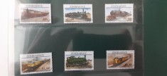 Zimbabwe-Transport,locomotive ,trenuri- serie completa ,nestampilate MNH-(T6)