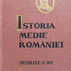 Istoria Medie A Romaniei Secolele X-xvi - Stefan Pascu Ion Ionascu Constantin Cihodaru Gheor,554627