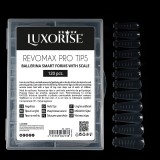 Cumpara ieftin Tipsuri Reutilizabile Polygel &amp; Gel REVOMAX PRO TIPS LUXORISE Ballerina, 120 buc