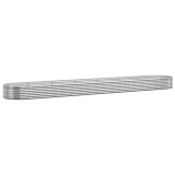 Cumpara ieftin Strat inaltat gradina 544x100x36 cm otel galvanizat