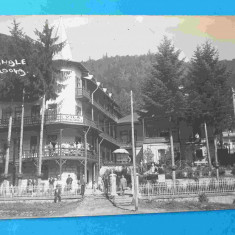 Vila Dumitru Danale - Iasi Slanic Moldova foto carte postala veche anii 1920