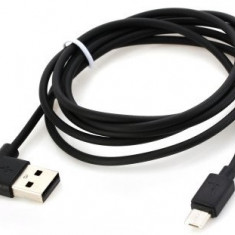 Cablu date si incarcare Hoco UPM10 L-shaped (forma L) microUSB la USB negru