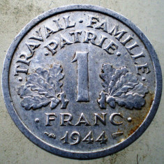 1.175 FRANTA VICHY WWII 1 FRANC 1944