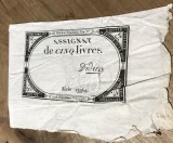 STR01 Franta Asignata Assignata 1793 5 Livres