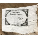 STR01 Franta Asignata Assignata 1793 5 Livres