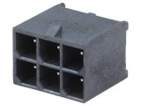 Conector Mega-Fit 6 PIN Tată pentru Cablu-Placă, 600V, THT