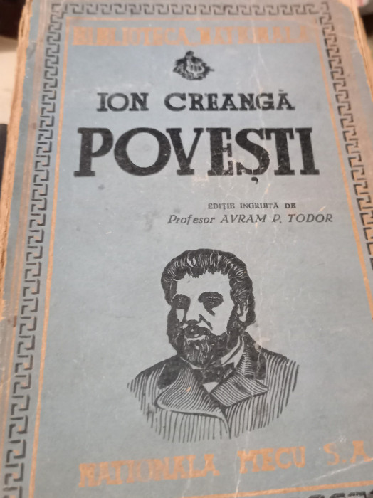 POVESTI ION CREANGA 1947