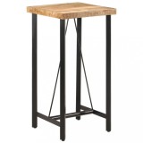 Cumpara ieftin Masa de bar, 55x55x107 cm, lemn masiv de mango si fier